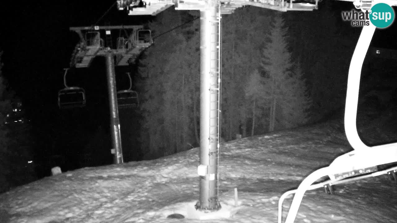 Webcam Kranjska Gora VITRANC 2 upper station