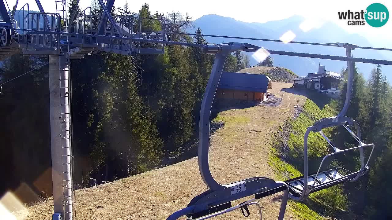 Webcam Kranjska Gora VITRANC 2 | station supérieure