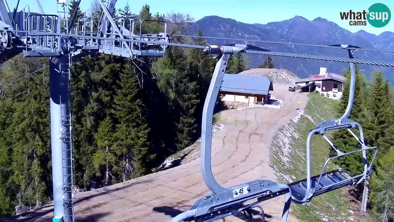 Webcam Kranjska Gora VITRANC 2 upper station