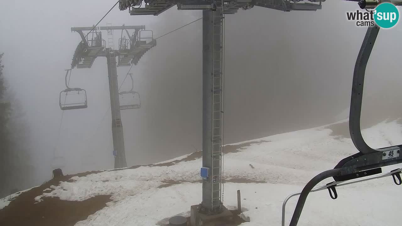 Web kamera Kranjska Gora VITRANC 2 | gornja postaja