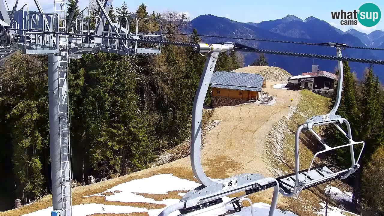 Webcam Kranjska Gora VITRANC 2 | station supérieure