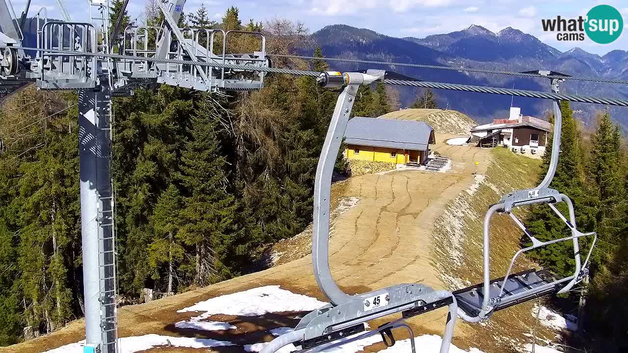 Web kamera Kranjska Gora VITRANC 2 | gornja postaja