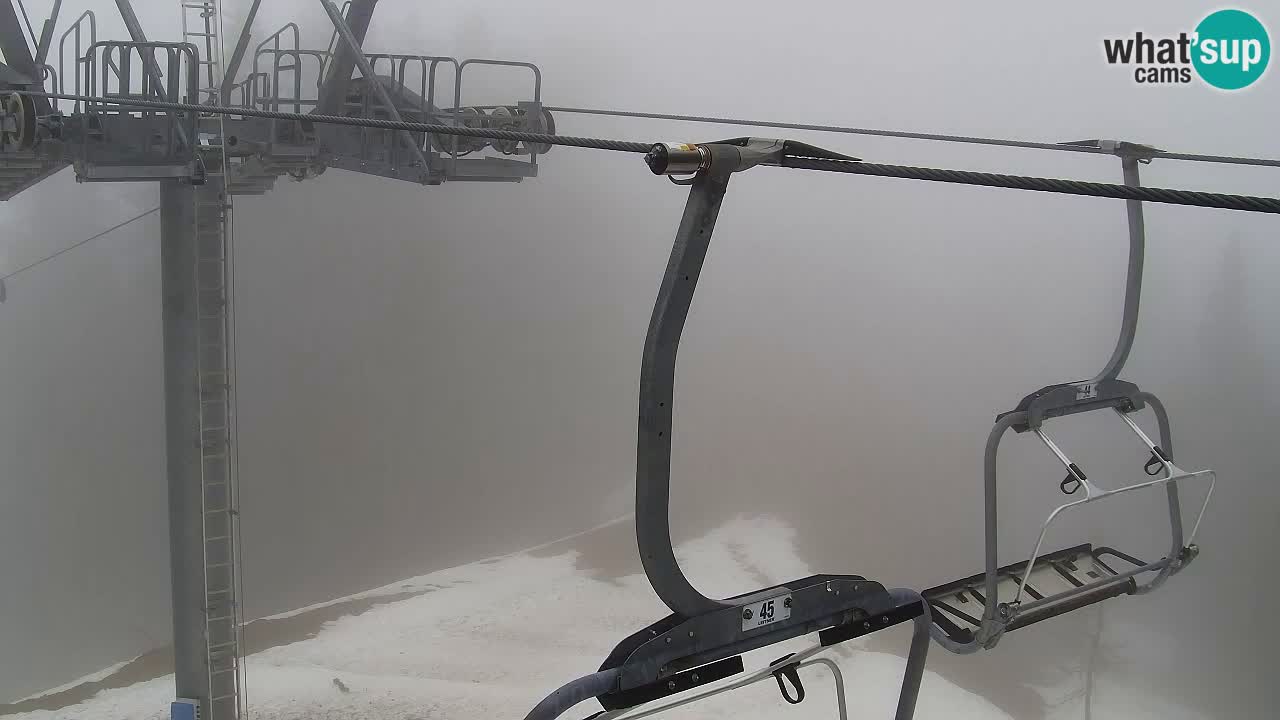 Webcam Kranjska Gora VITRANC 2 upper station