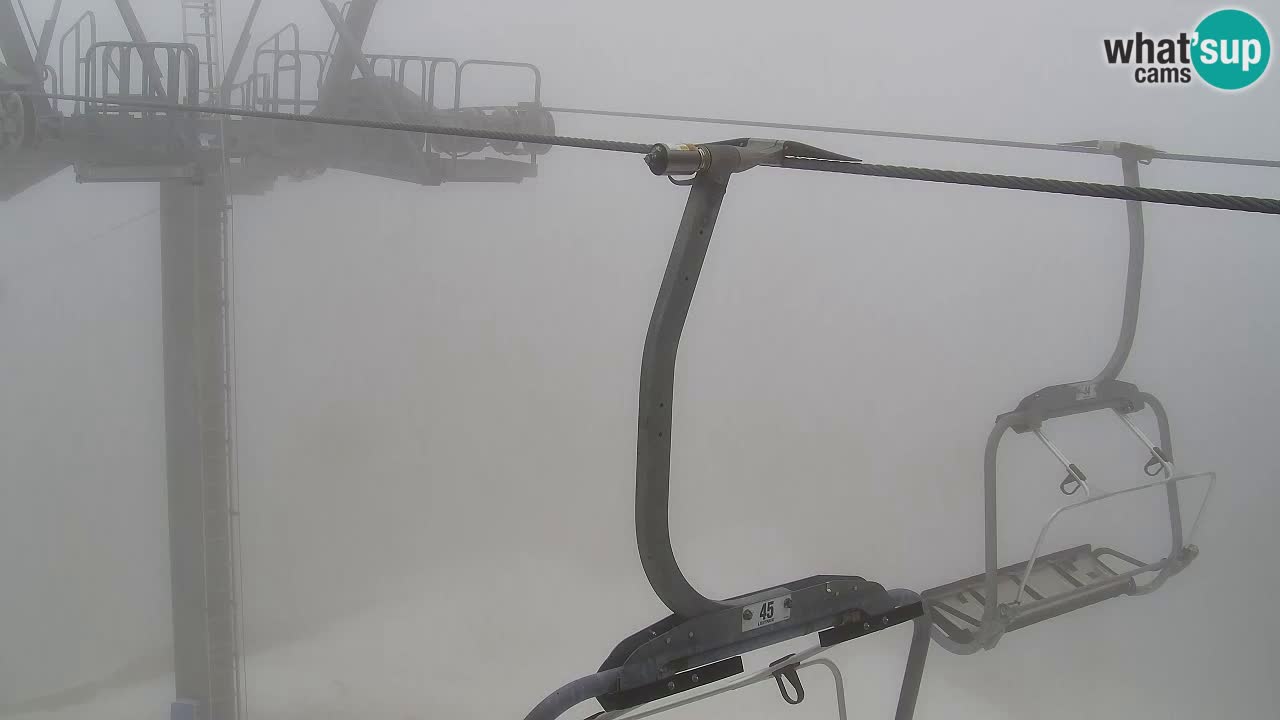 Webcam Kranjska Gora VITRANC 2 upper station