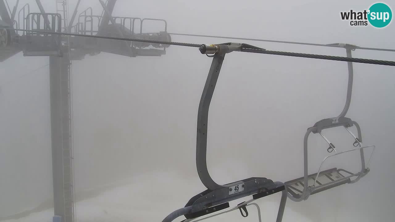 Webcam Kranjska Gora VITRANC 2 | station supérieure