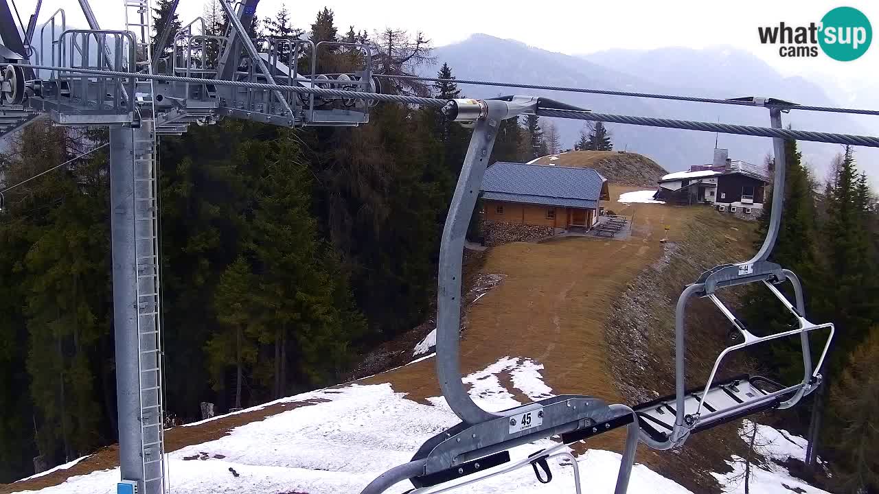 Webcam Kranjska Gora VITRANC 2 upper station