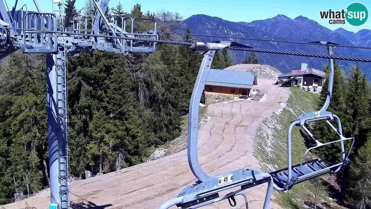 Webcam Kranjska Gora VITRANC 2 | station supérieure