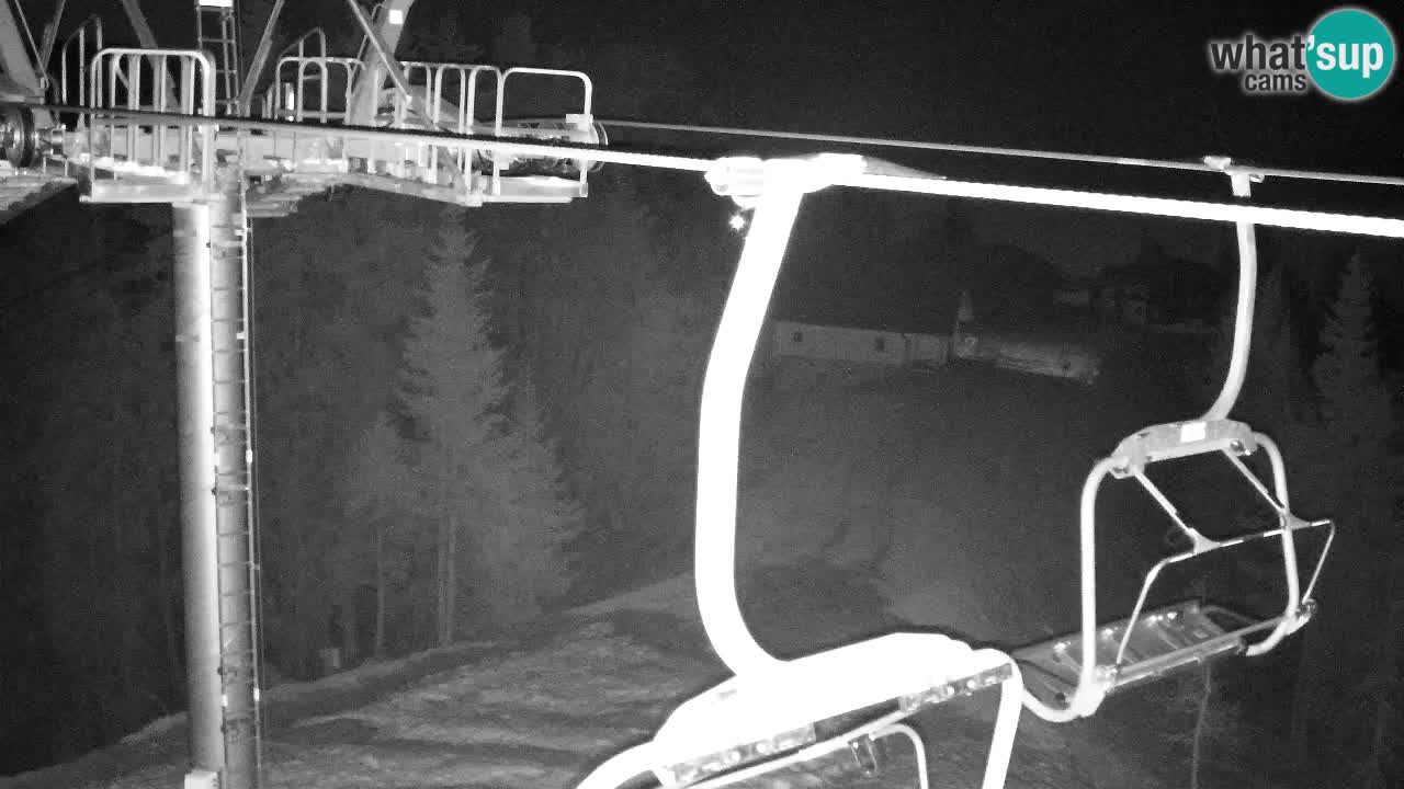 Webcam Kranjska Gora VITRANC 2 upper station