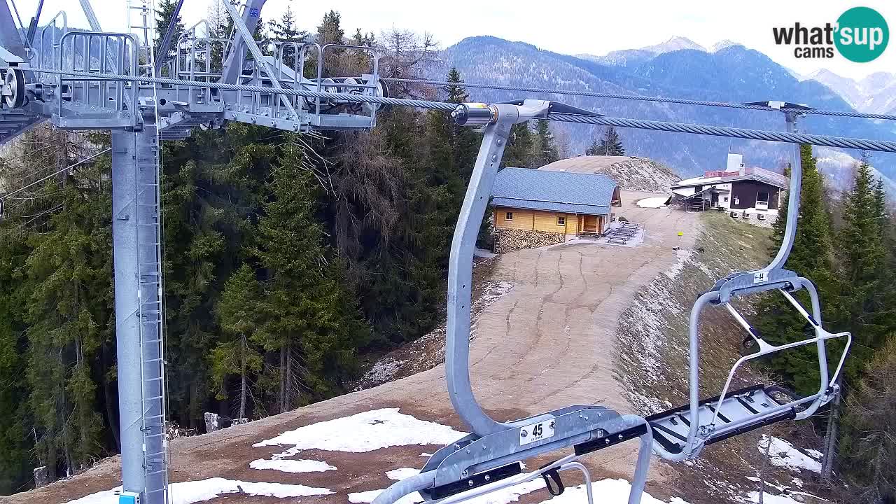 Webcam Kranjska Gora VITRANC 2 | Station supérieure