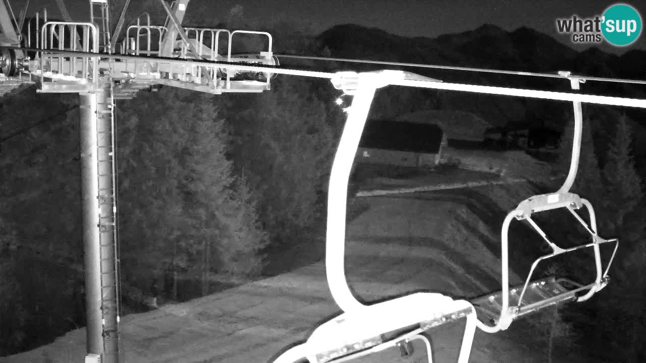 Web kamera Kranjska Gora VITRANC 2 | gornja postaja
