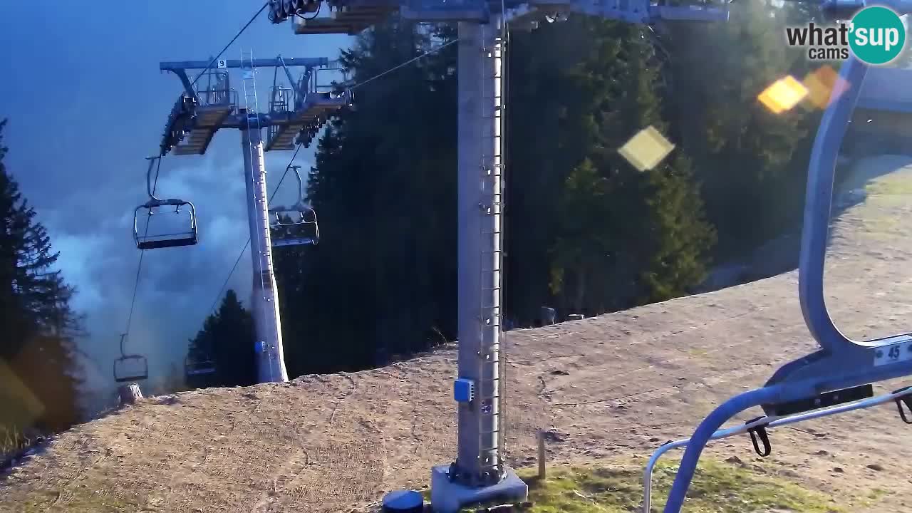 Web kamera Kranjska Gora VITRANC 2 | gornja postaja