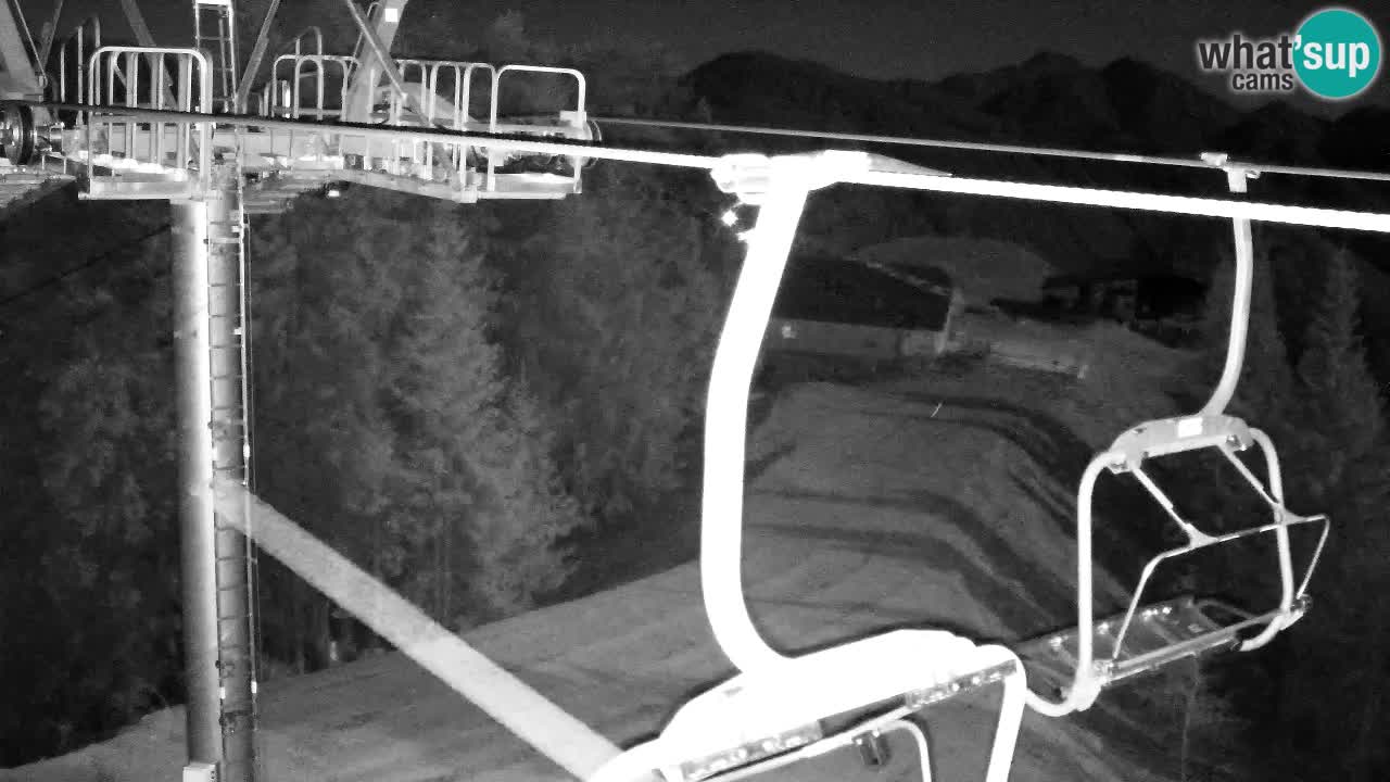 Web kamera Kranjska Gora VITRANC 2 | gornja postaja