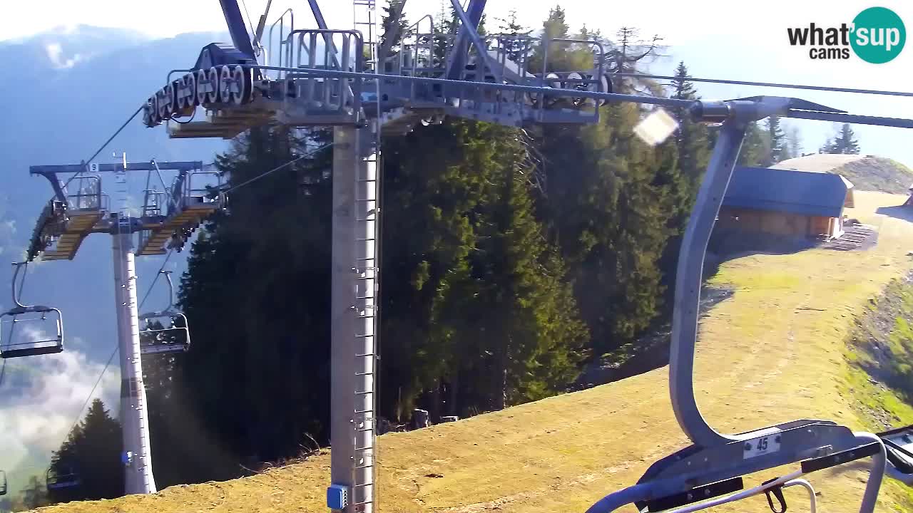 Webcam Kranjska Gora VITRANC 2 upper station