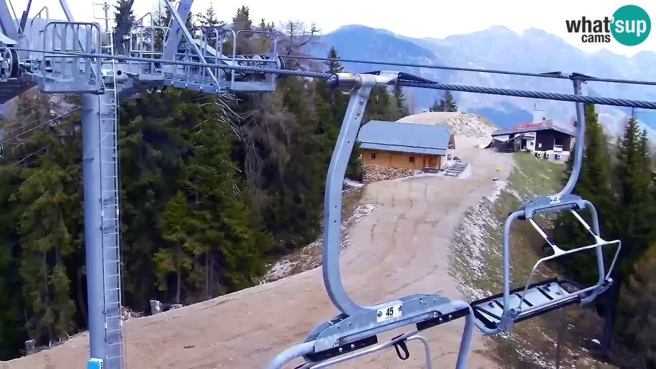 Webcam Kranjska Gora VITRANC 2 upper station