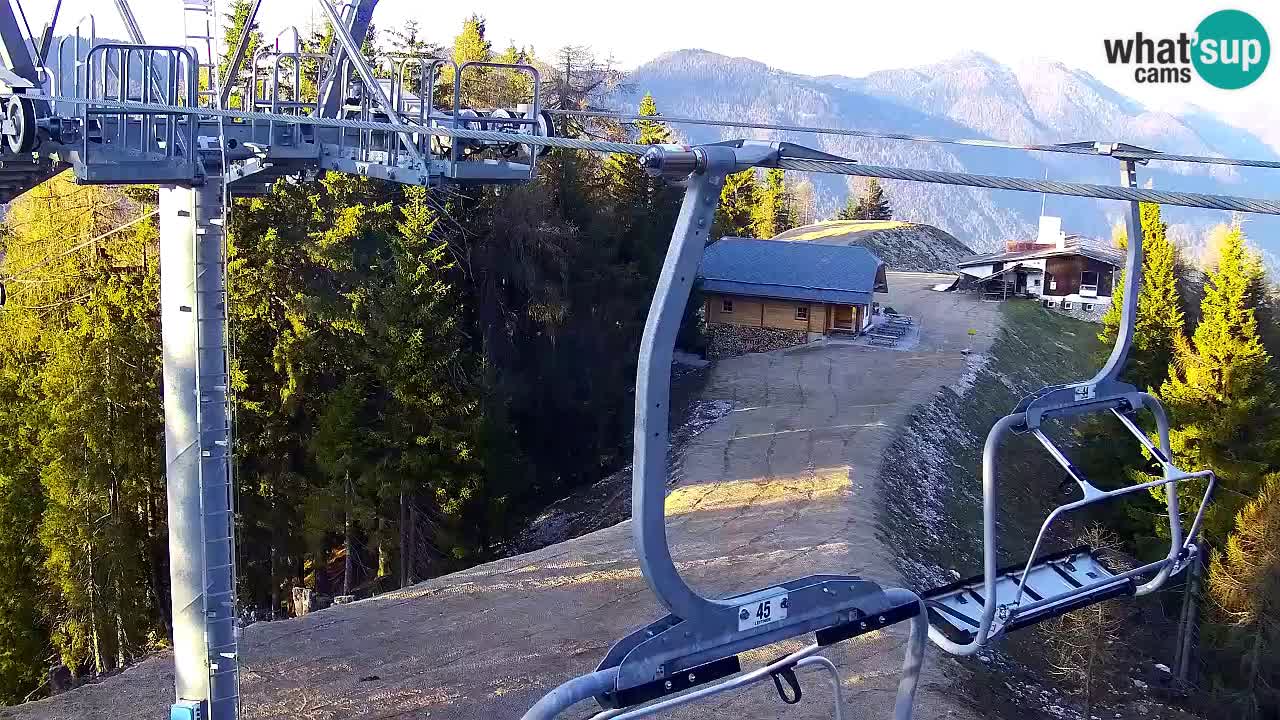 Kranjska Gora webcam VITRANC 2 | Bergstation