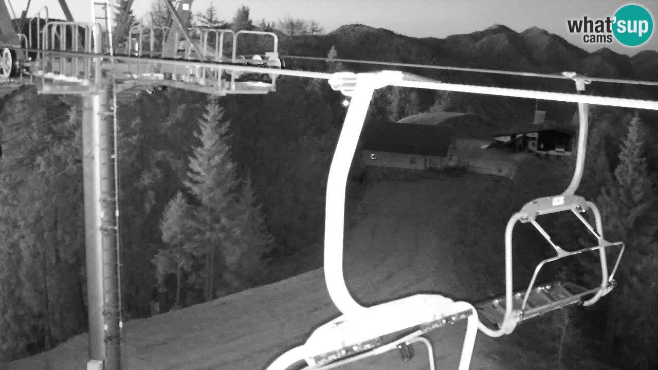 Webcam Kranjska Gora VITRANC 2 | station supérieure