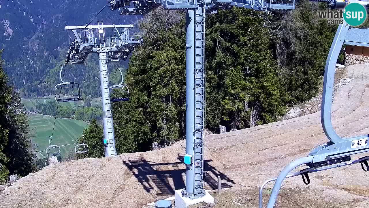 Webcam Kranjska Gora VITRANC 2 upper station