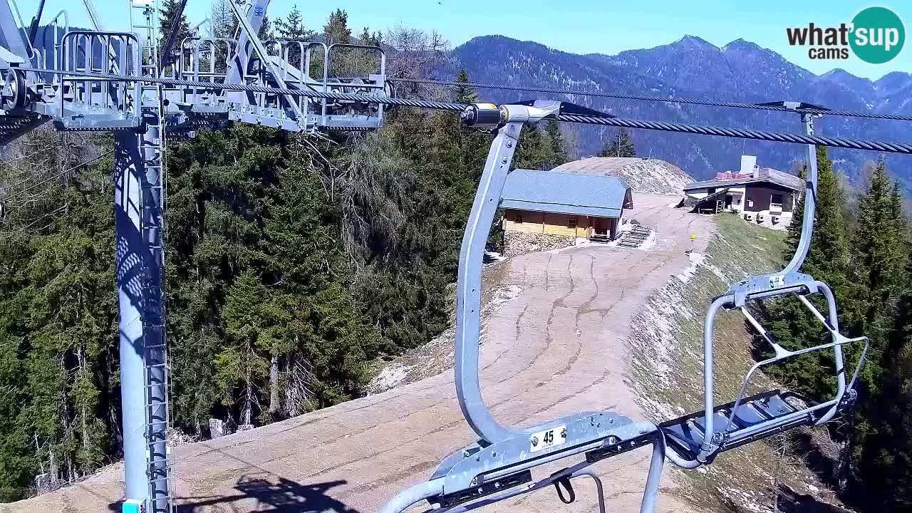 Webcam VITRANC 2 | Kranjska Gora – stazione superiore