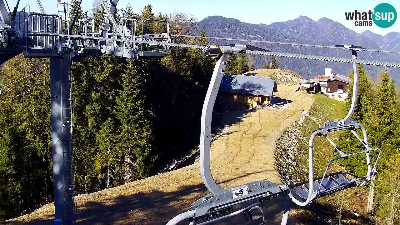 Web kamera Kranjska Gora VITRANC 2 | gornja postaja