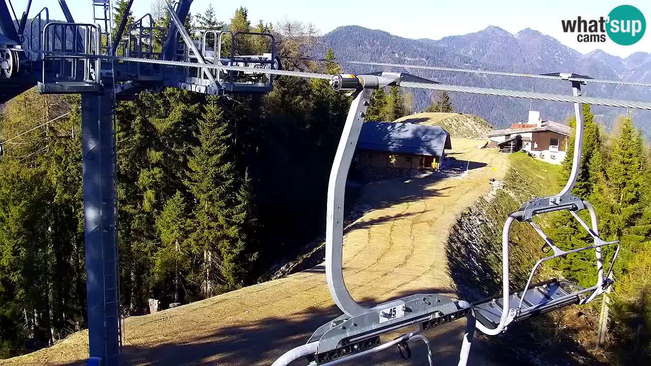 Webcam Kranjska Gora VITRANC 2 | station supérieure
