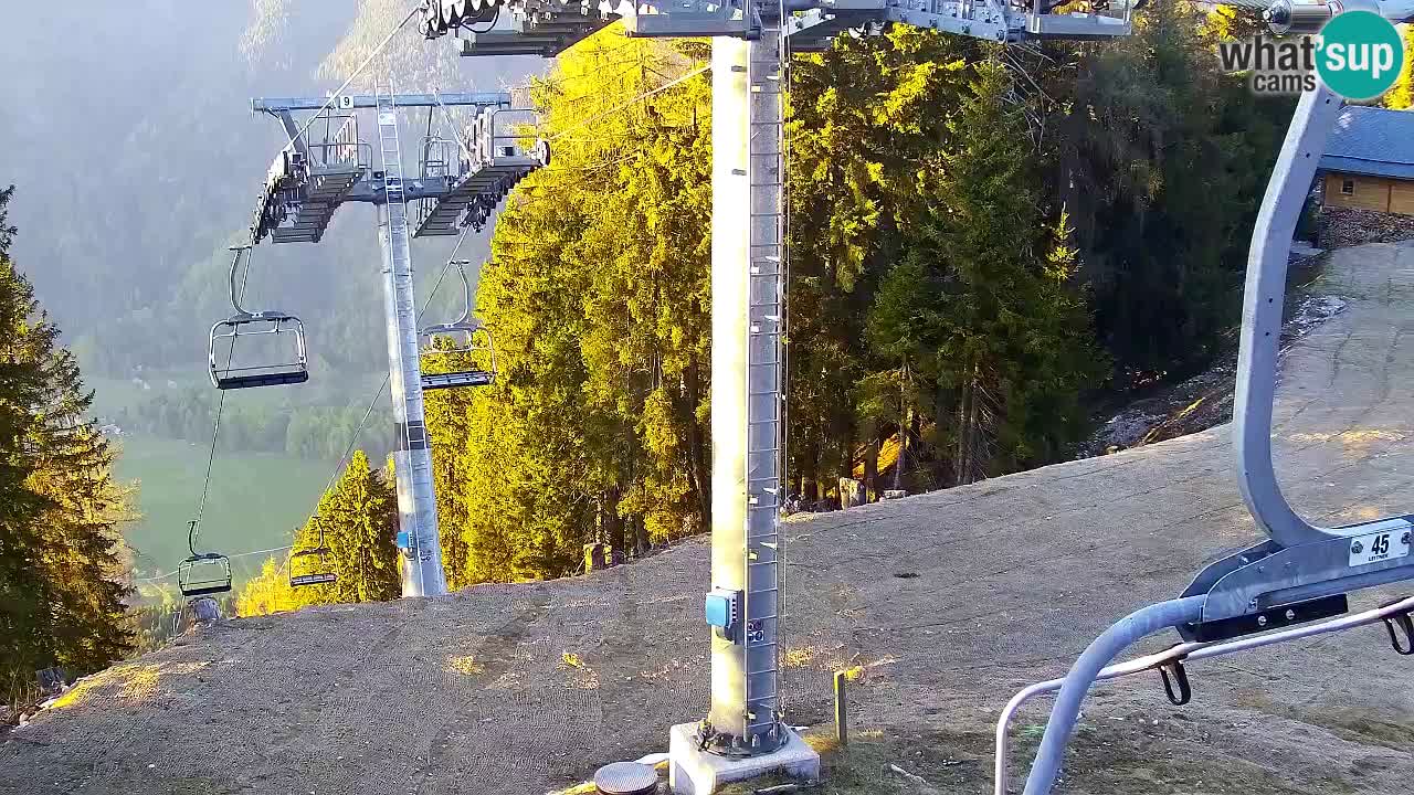 Web kamera Kranjska Gora VITRANC 2 | gornja postaja