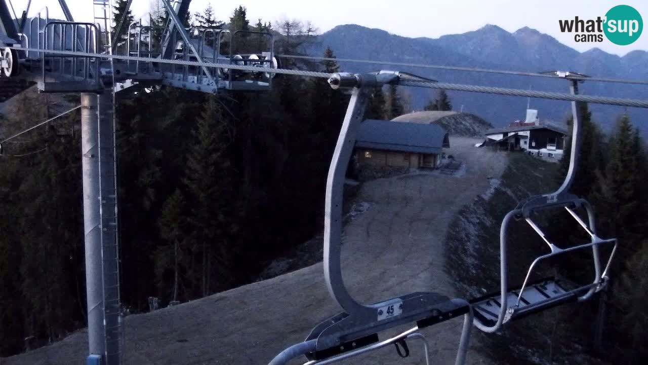 Webcam Kranjska Gora VITRANC 2 | station supérieure