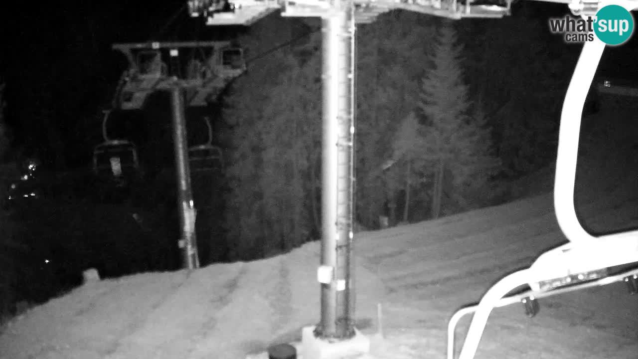 Webcam Kranjska Gora VITRANC 2 upper station