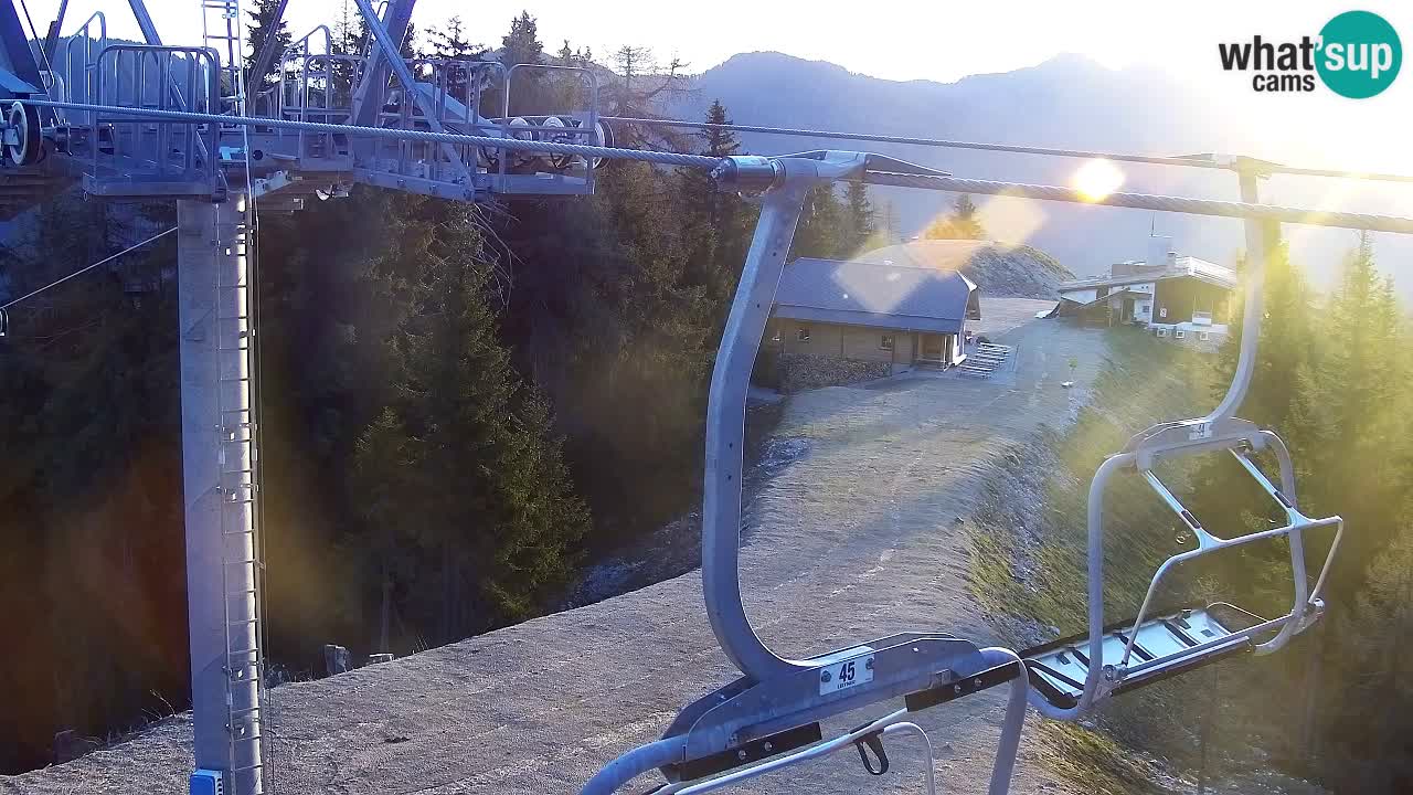 Webcam Kranjska Gora VITRANC 2 | station supérieure