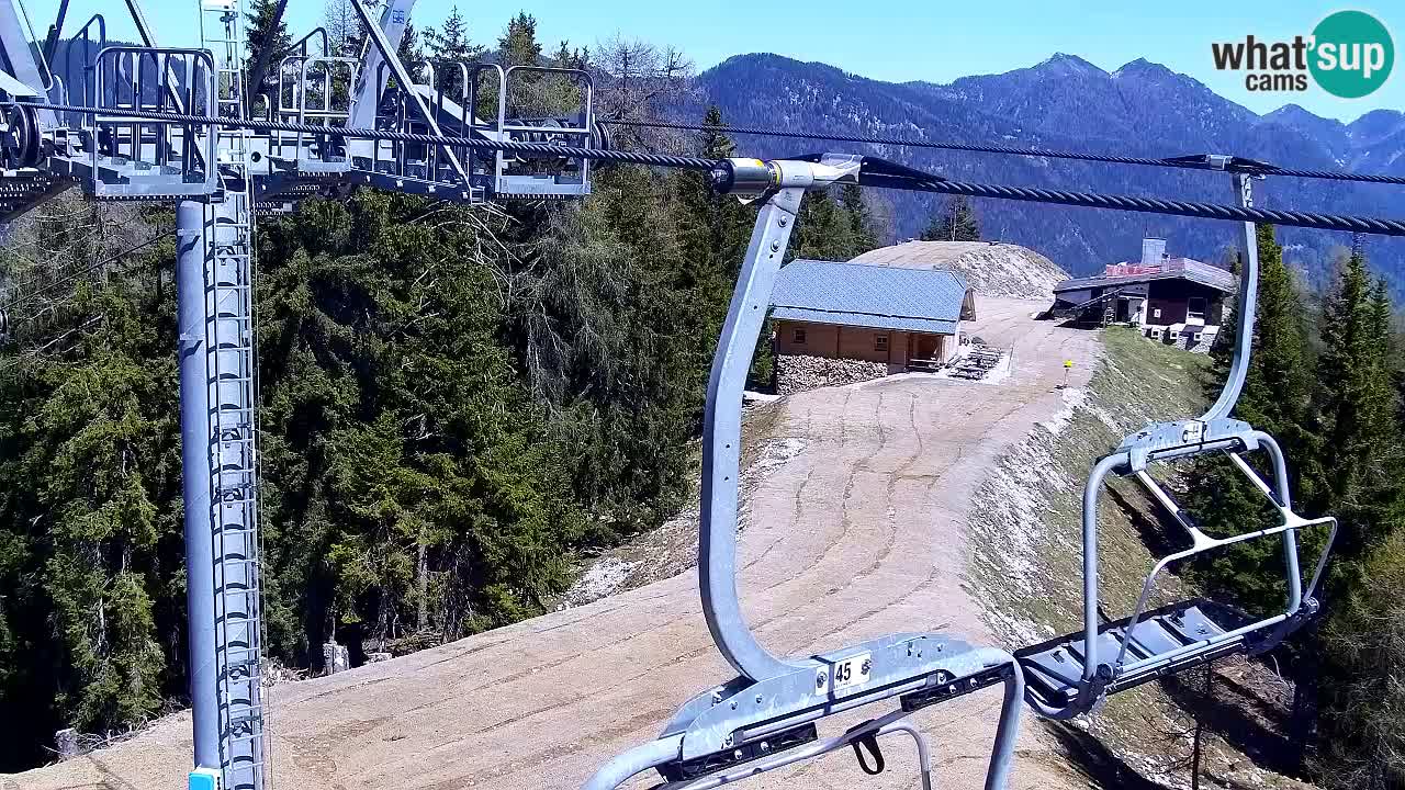 Webcam Kranjska Gora VITRANC 2 | station supérieure