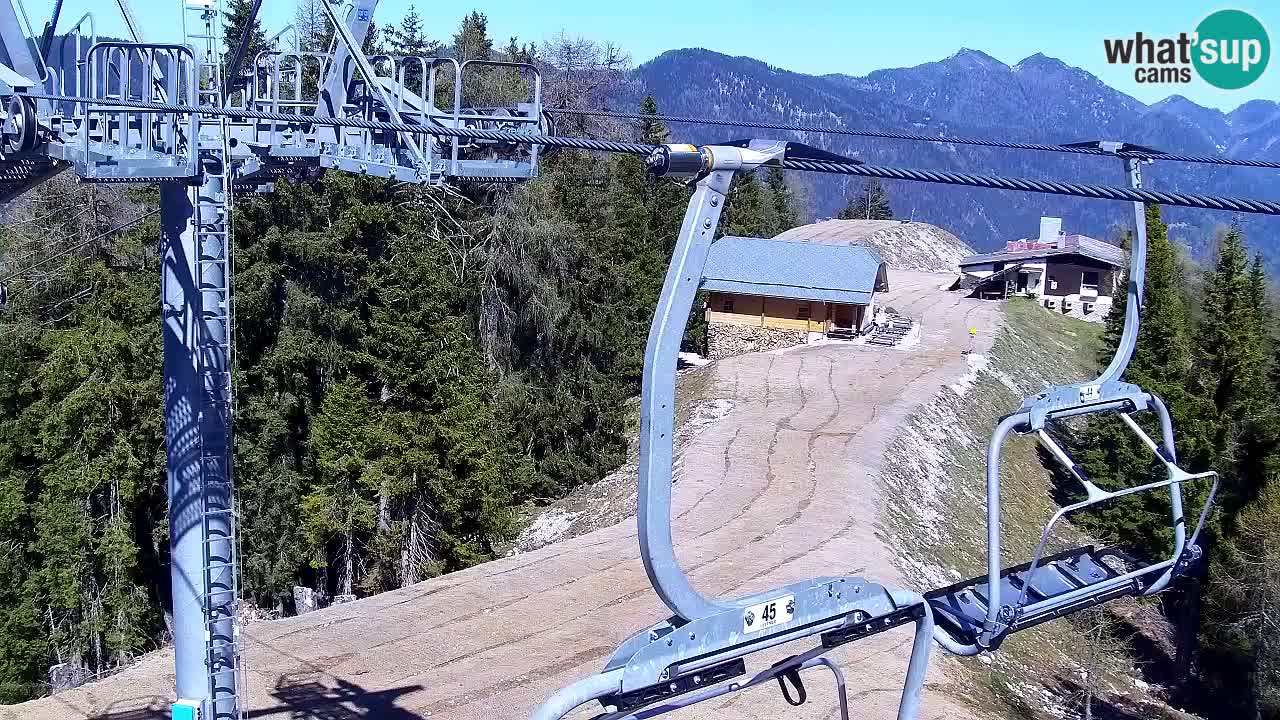 Webcam Kranjska Gora VITRANC 2 | station supérieure