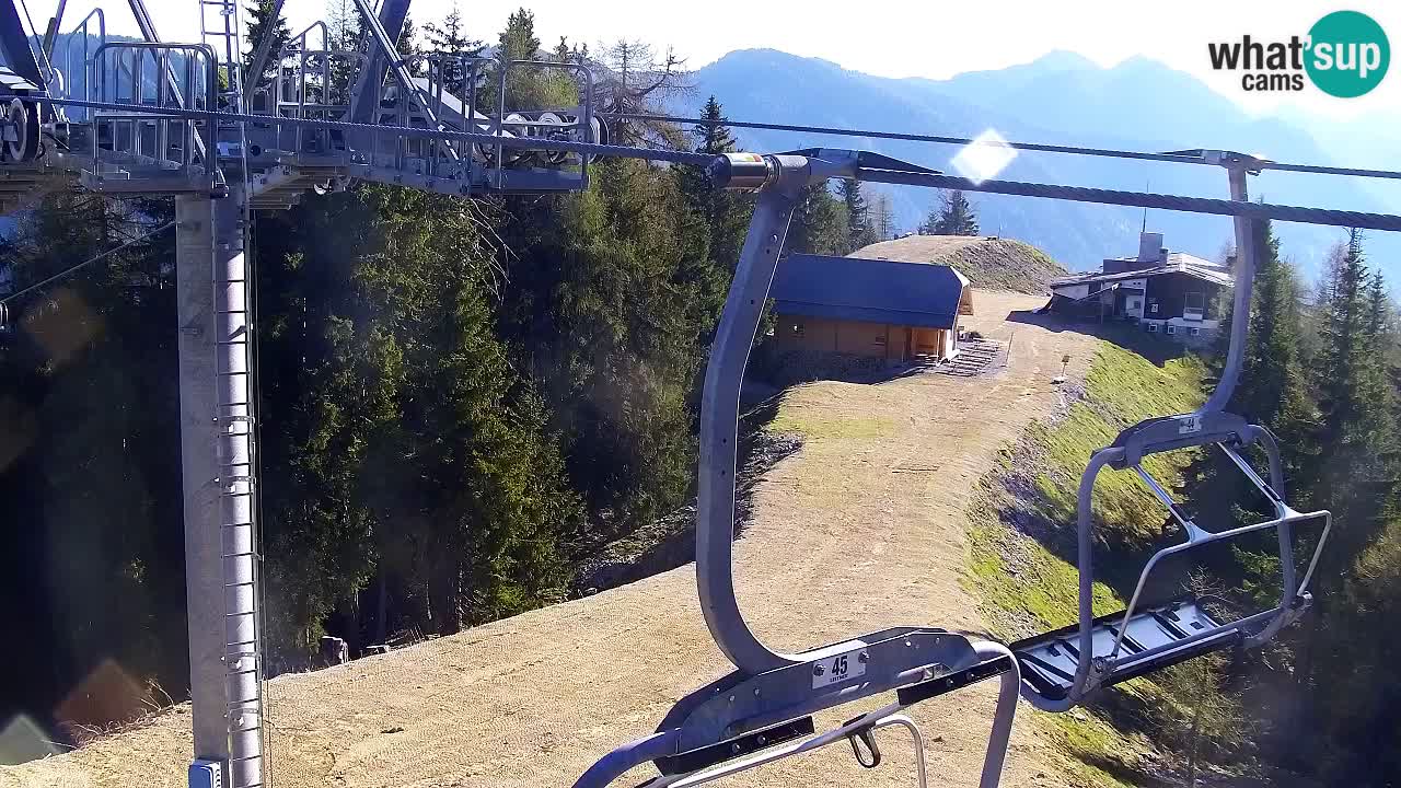Webcam Kranjska Gora VITRANC 2 upper station