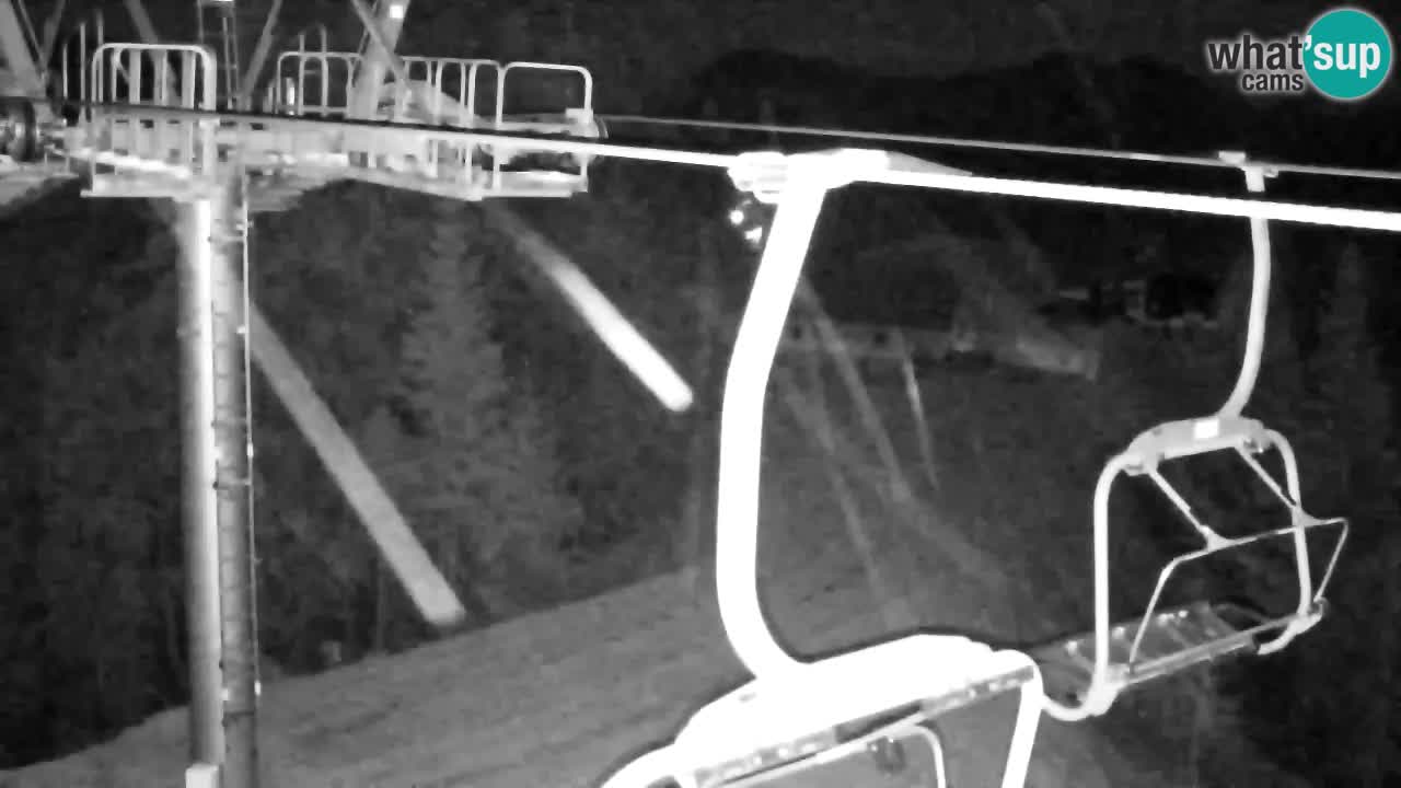 Webcam Kranjska Gora VITRANC 2 | station supérieure