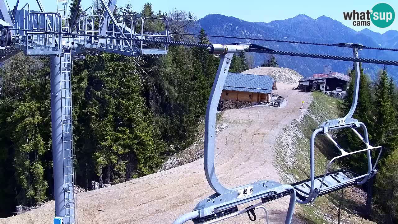 Webcam Kranjska Gora VITRANC 2 upper station