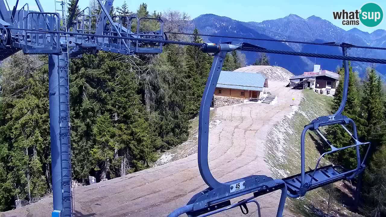 Webcam Kranjska Gora VITRANC 2 upper station