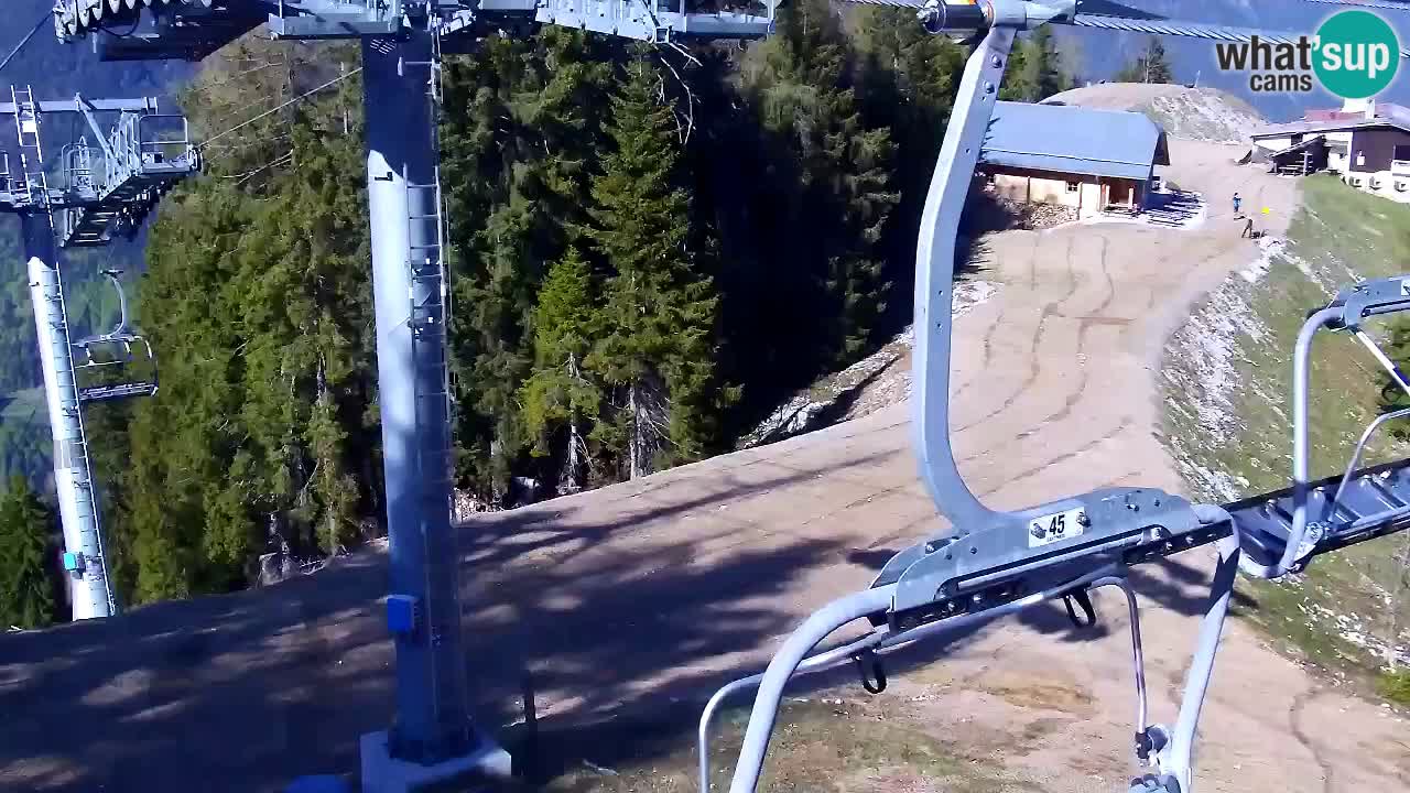 Webcam Kranjska Gora VITRANC 2 upper station