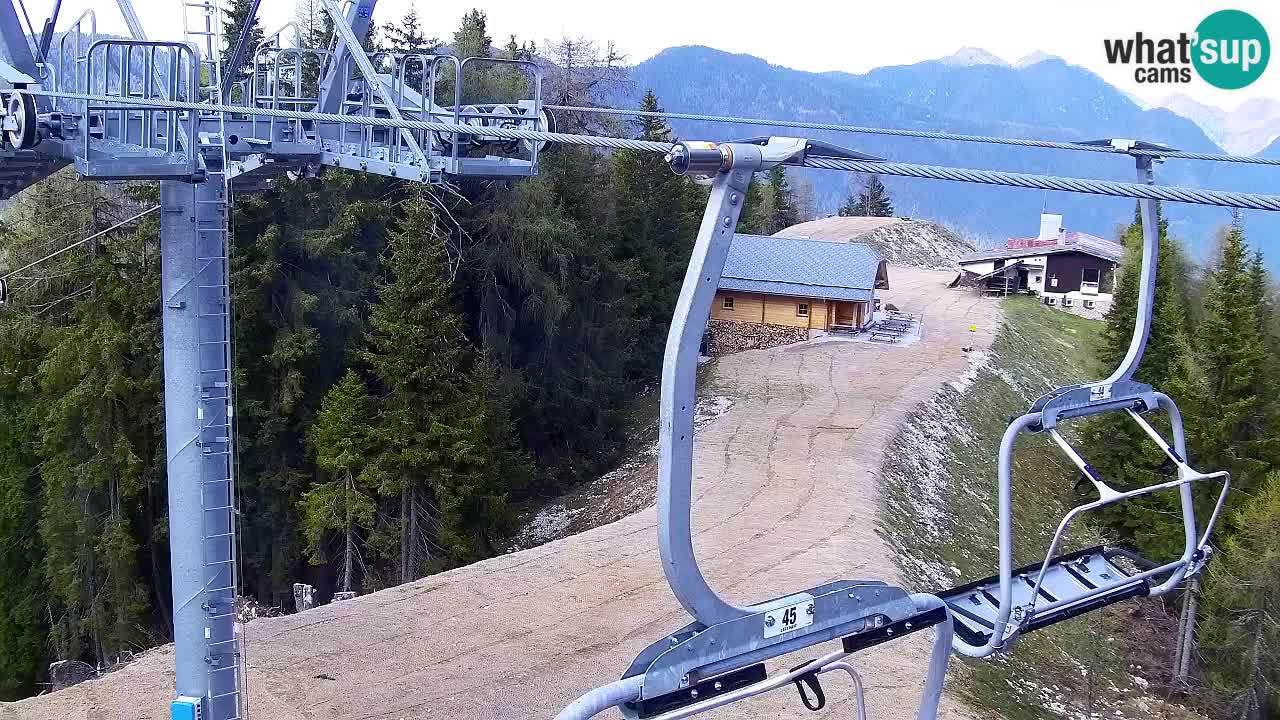 Webcam Kranjska Gora VITRANC 2 upper station