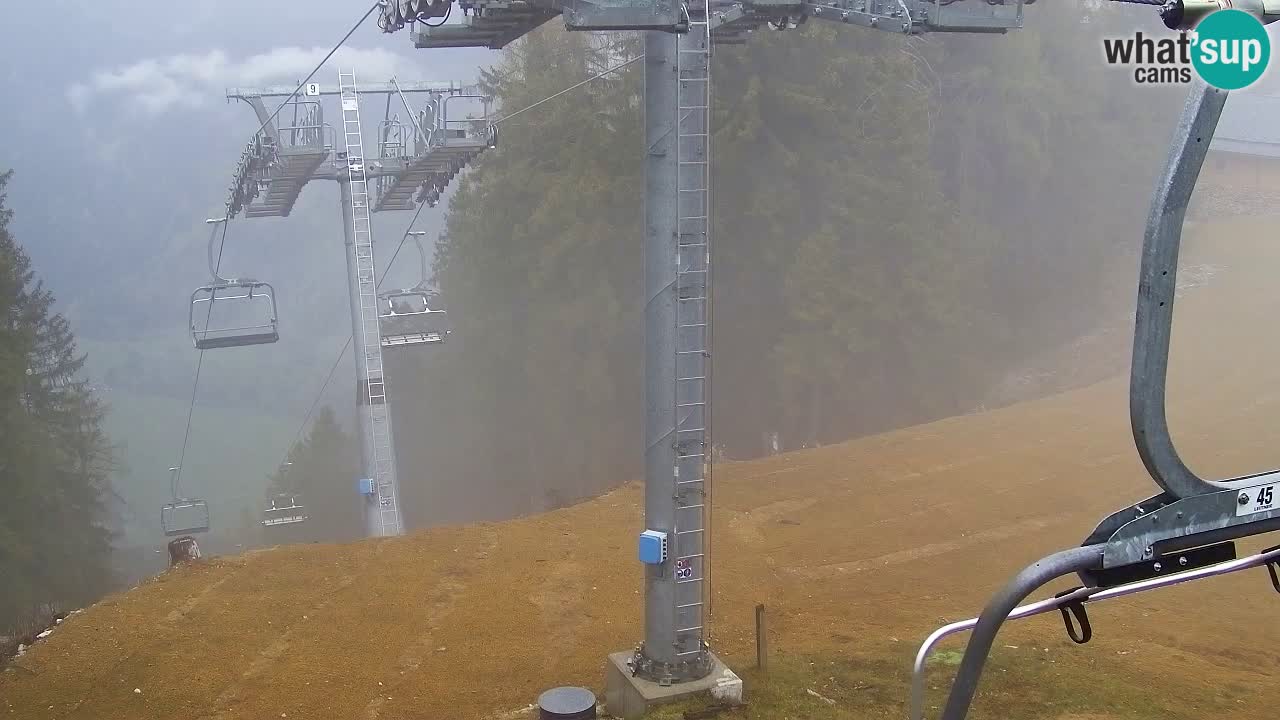 Webcam Kranjska Gora VITRANC 2 upper station