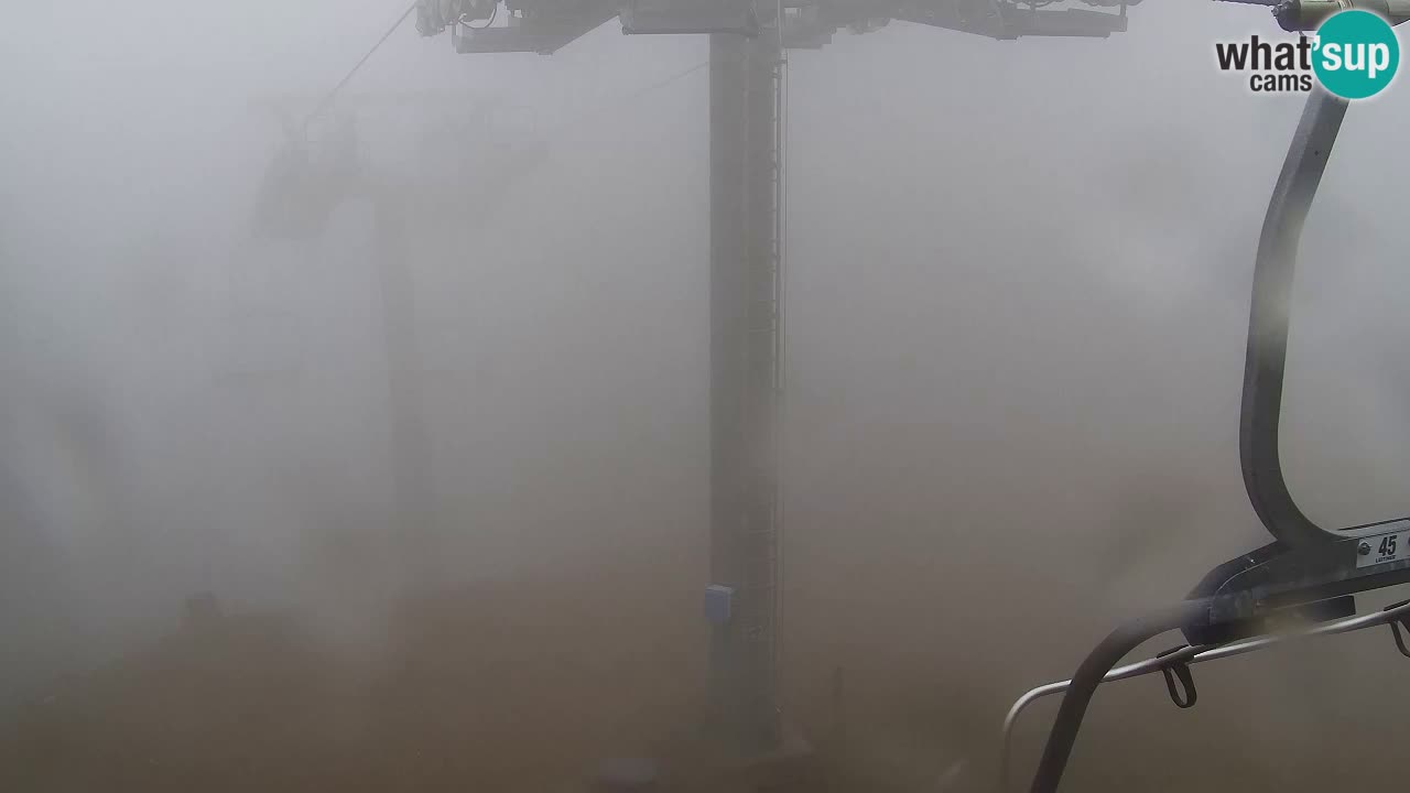 Webcam Kranjska Gora VITRANC 2 | station supérieure