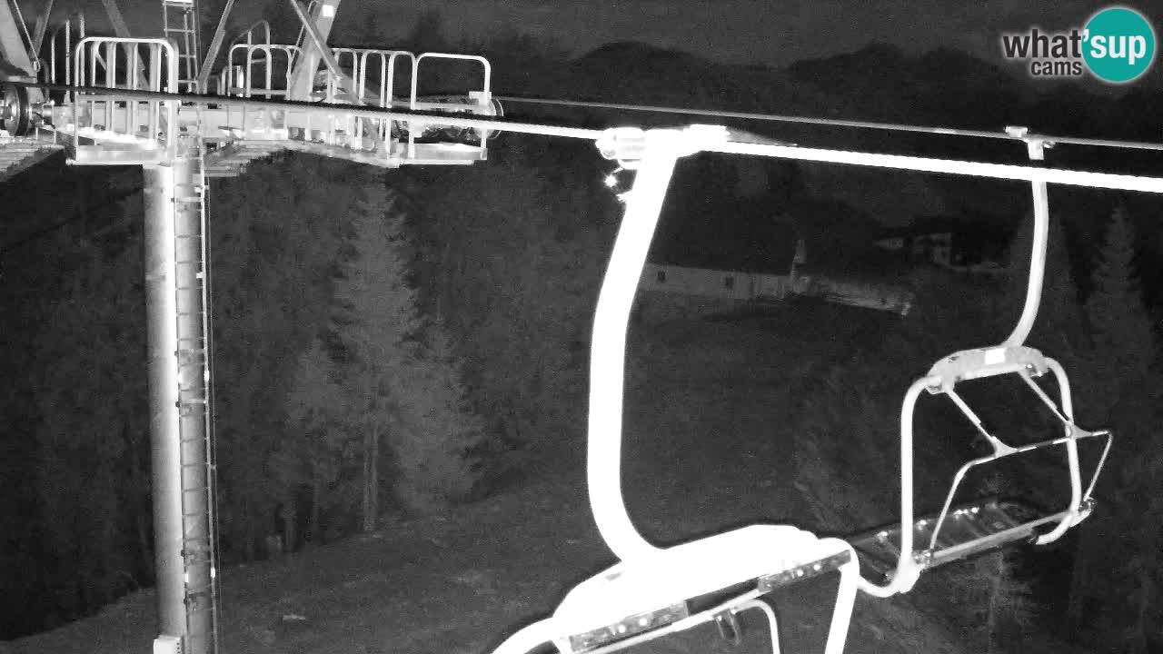 Webcam Kranjska Gora VITRANC 2 upper station