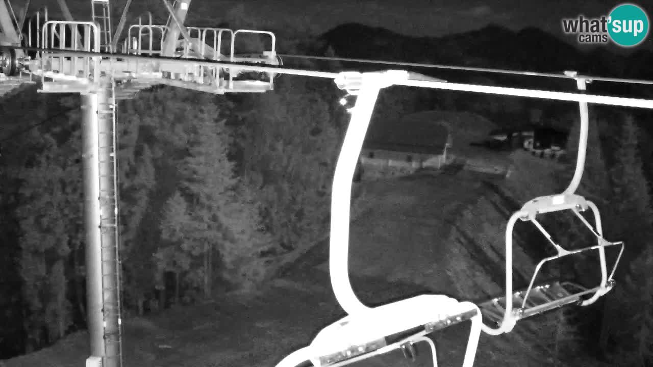 Webcam Kranjska Gora VITRANC 2 | station supérieure