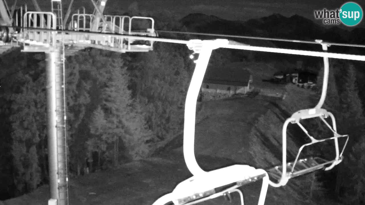 Webcam Kranjska Gora VITRANC 2 upper station