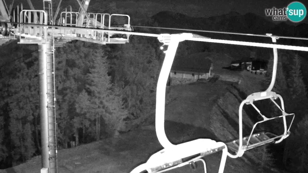 Webcam Kranjska Gora VITRANC 2 upper station