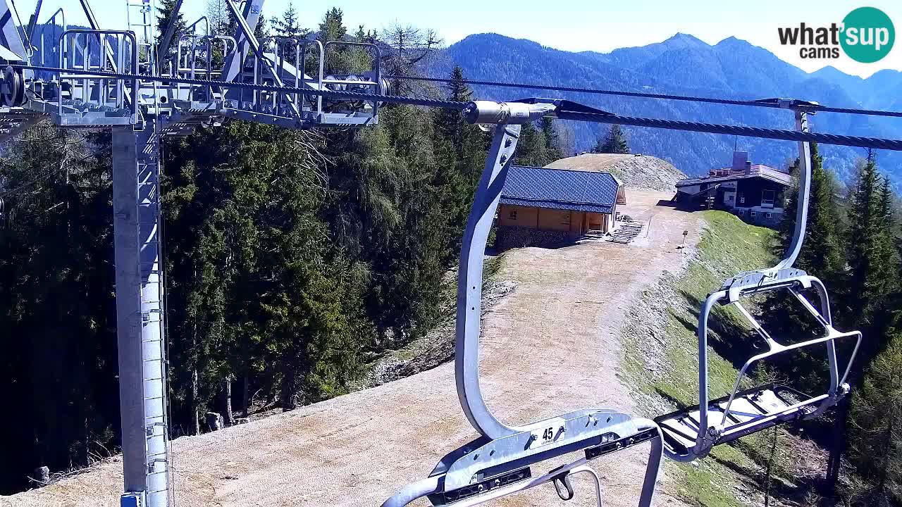Webcam Kranjska Gora VITRANC 2 upper station