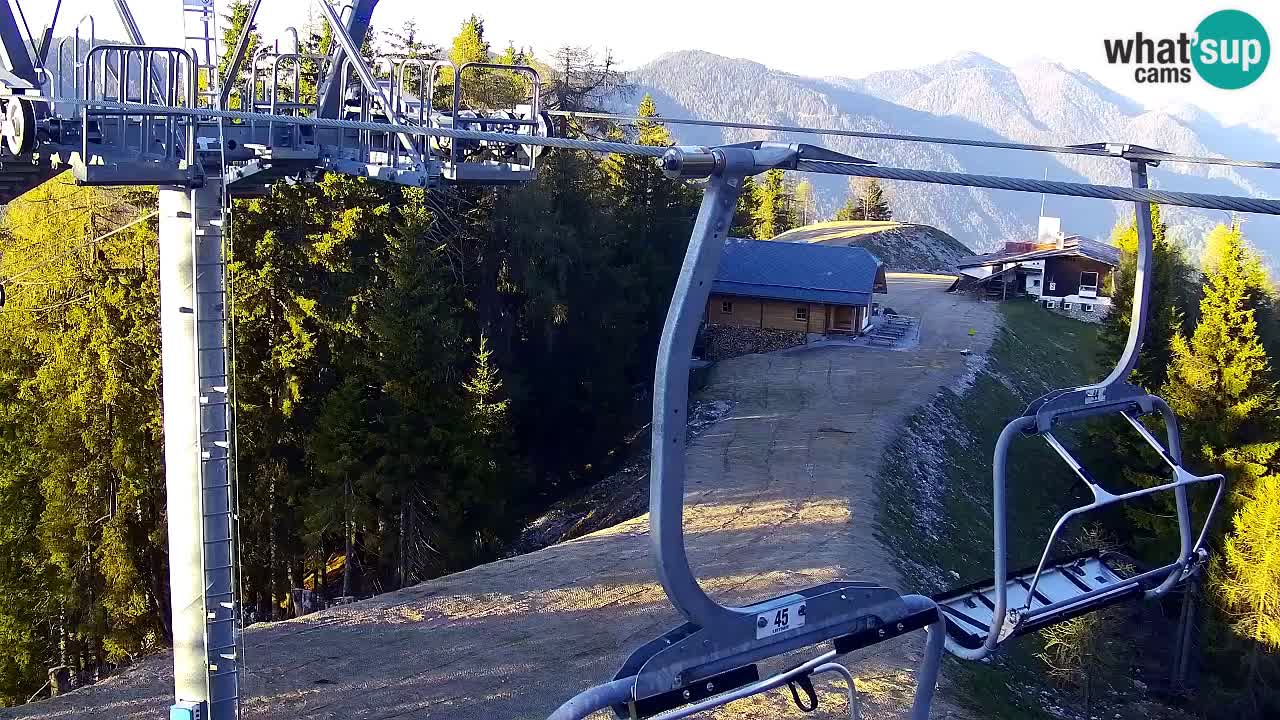 Webcam Kranjska Gora VITRANC 2 upper station
