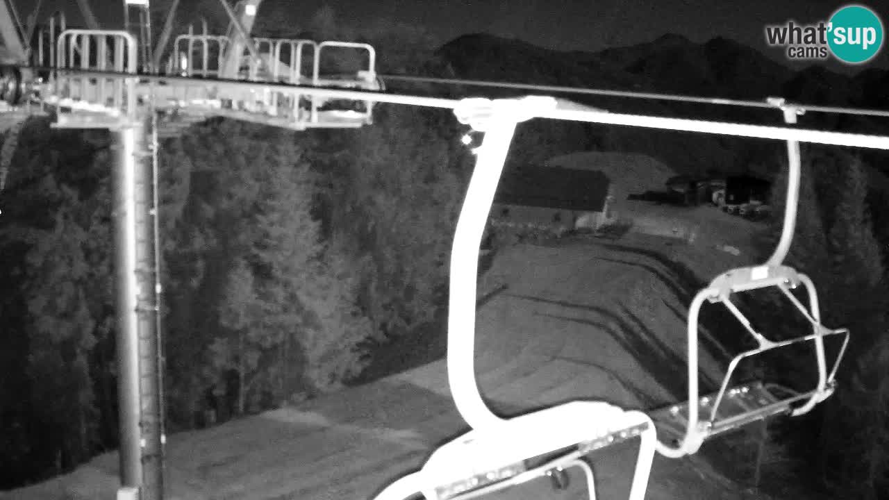 Webcam Kranjska Gora VITRANC 2 upper station