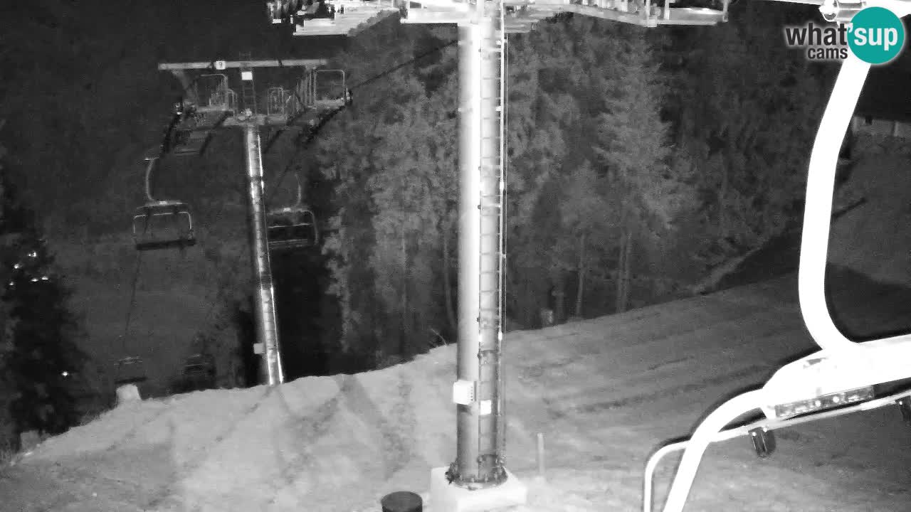 Webcam Kranjska Gora VITRANC 2 upper station
