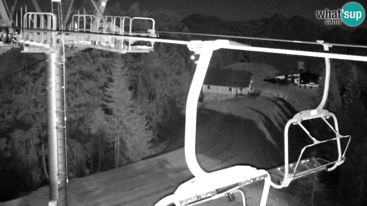 Web kamera Kranjska Gora VITRANC 2 | gornja postaja