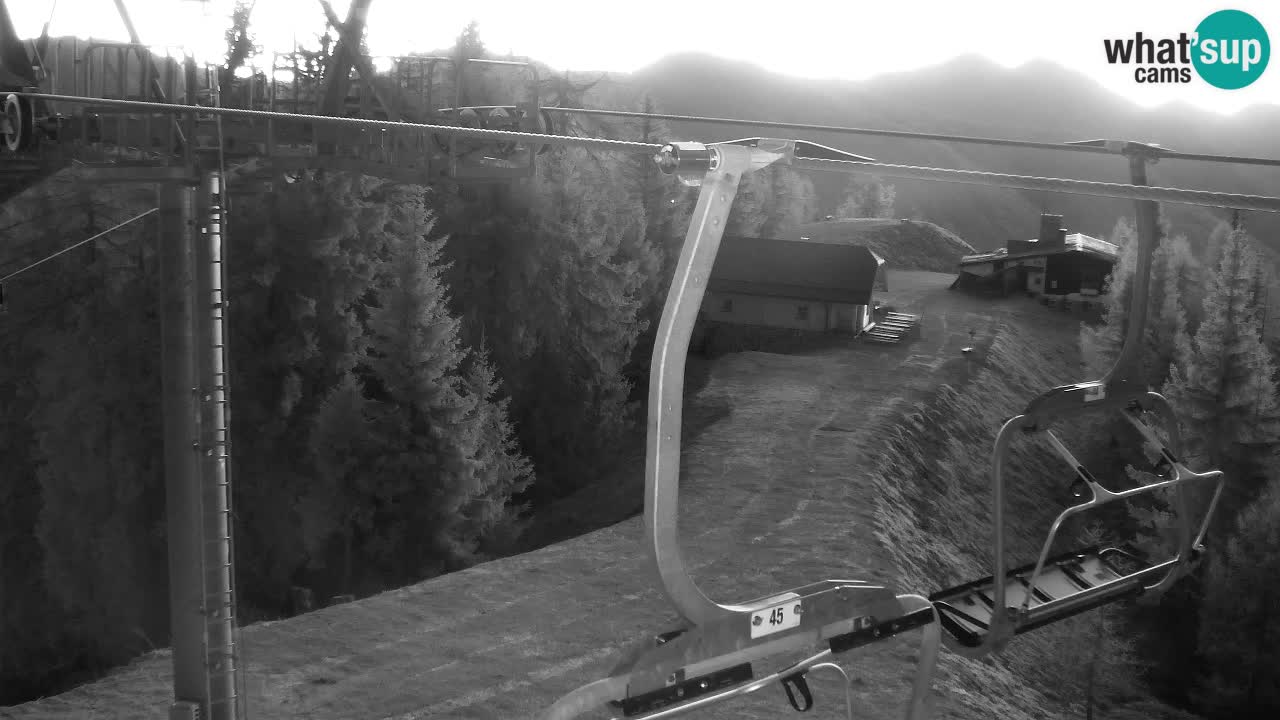 Webcam Kranjska Gora VITRANC 2 upper station