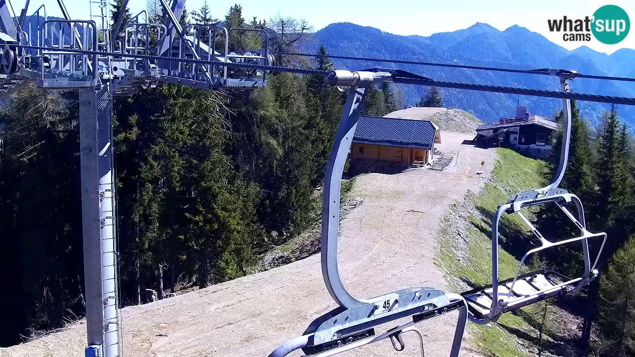 Web kamera Kranjska Gora VITRANC 2 | gornja postaja