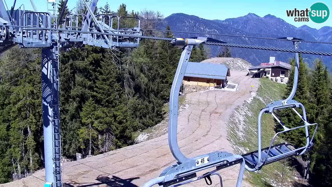 Webcam Kranjska Gora VITRANC 2 | station supérieure